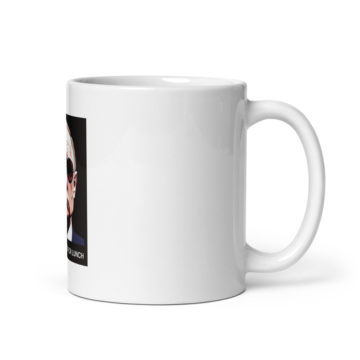 "He Will Eat You for Lunch" – Putin Sunglasses Mug