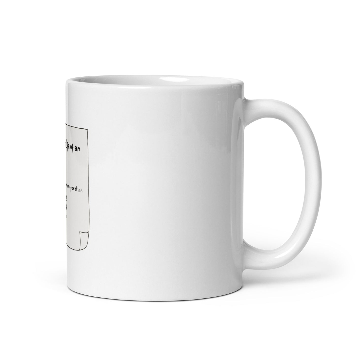 "A Day in the Life of an Immigrant" – Trump Quote Mug