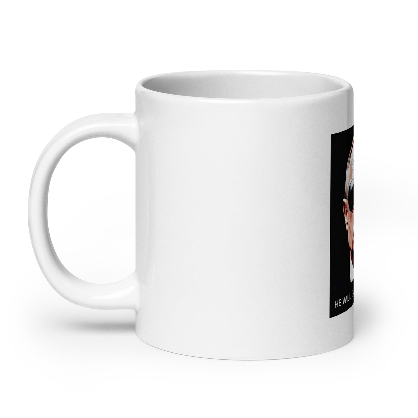 "He Will Eat You for Lunch" – Putin Sunglasses Mug